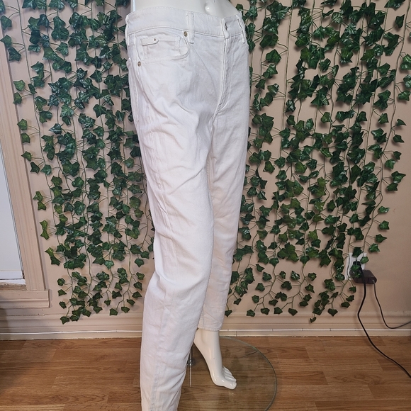 Ralph Lauren Purple Label Women's White Cotton Matchstick 400 Jeans size  29 - Picture 10 of 16